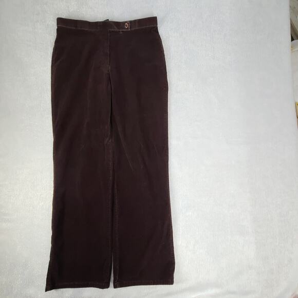 Westbound women's corduroy pants brown Size 12 retro 70's Dark academia preppy - Picture 6 of 8